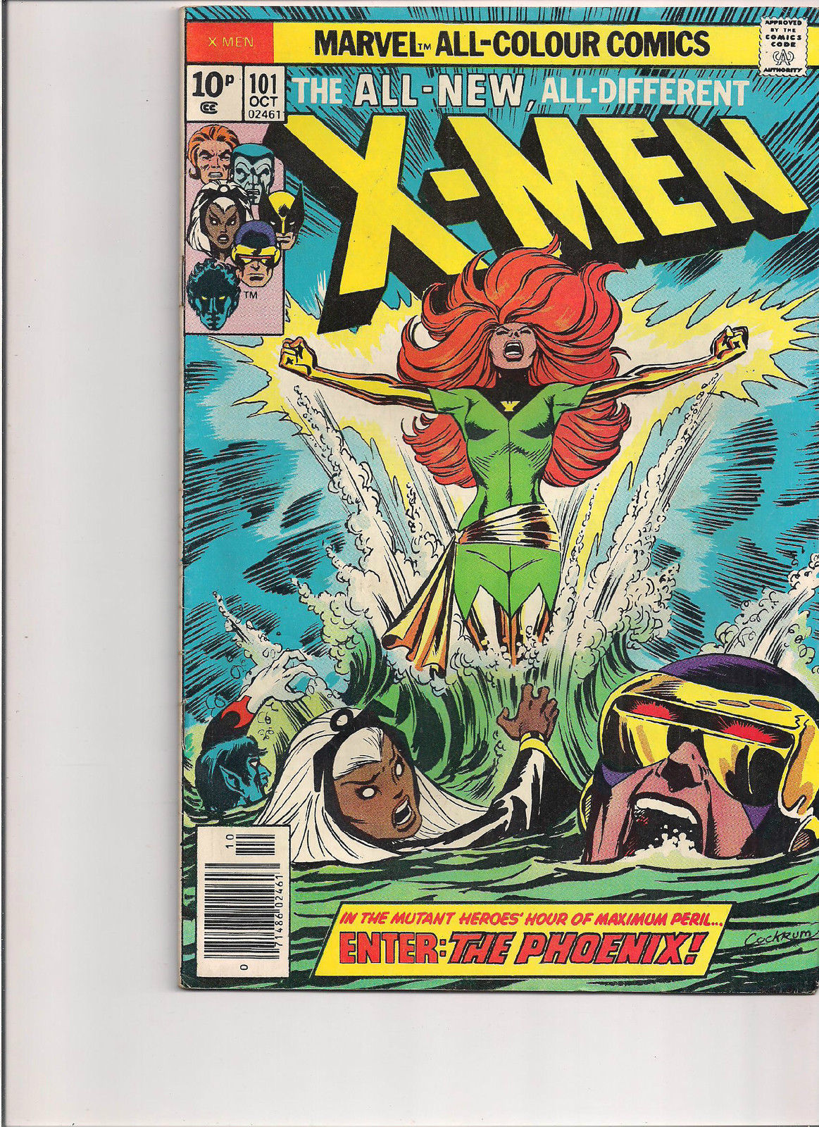 X-Men #101 1976 First Printing Marvel Comic Book. First Appearance of Phoenix!