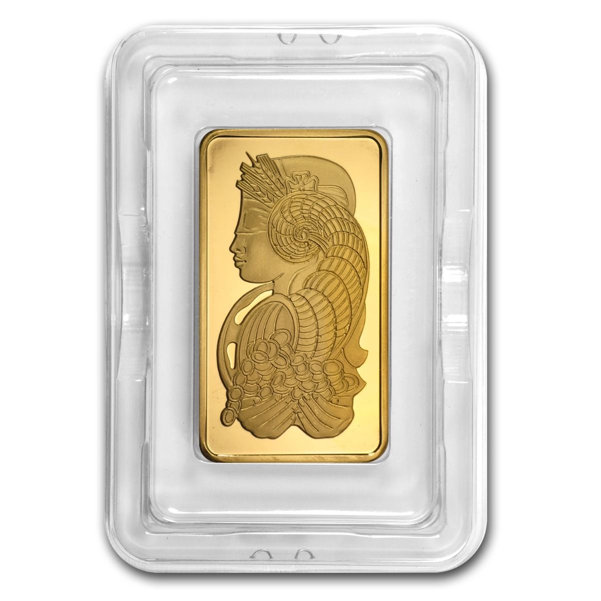 5 oz Gold Bar - PAMP Suisse Lady Fortuna (w/Assay) - SKU #59448