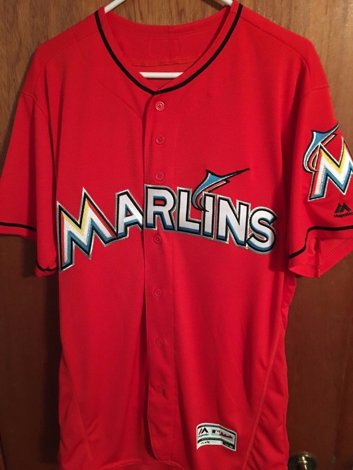 Miami Marlins team issued alternate jersey #15 ARCIA