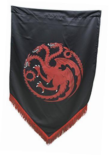 game of thrones targaryen banner with fringe