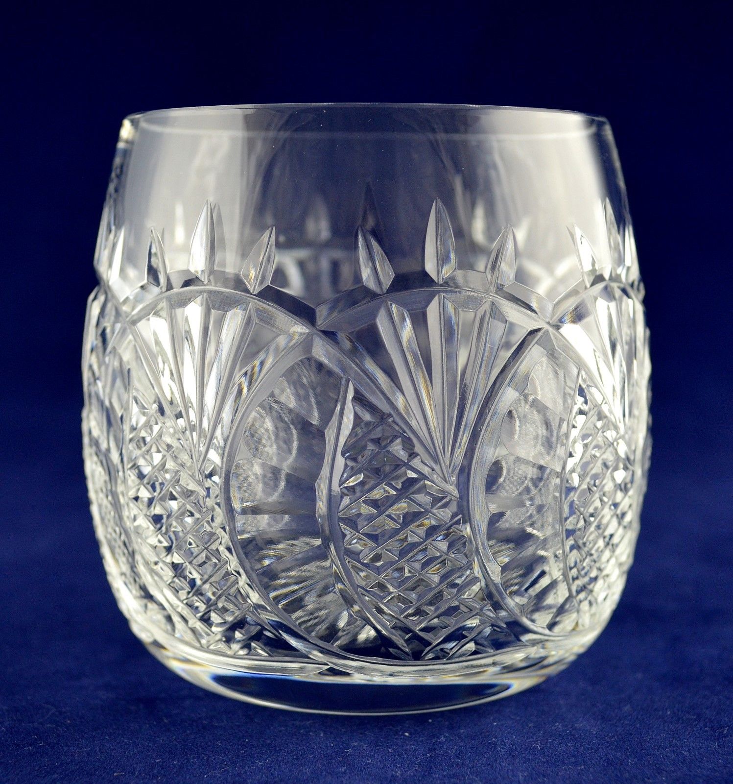 Waterford Crystal  "SEAHORSE" Whiskey Glass - 9cms (3-1/2") tall