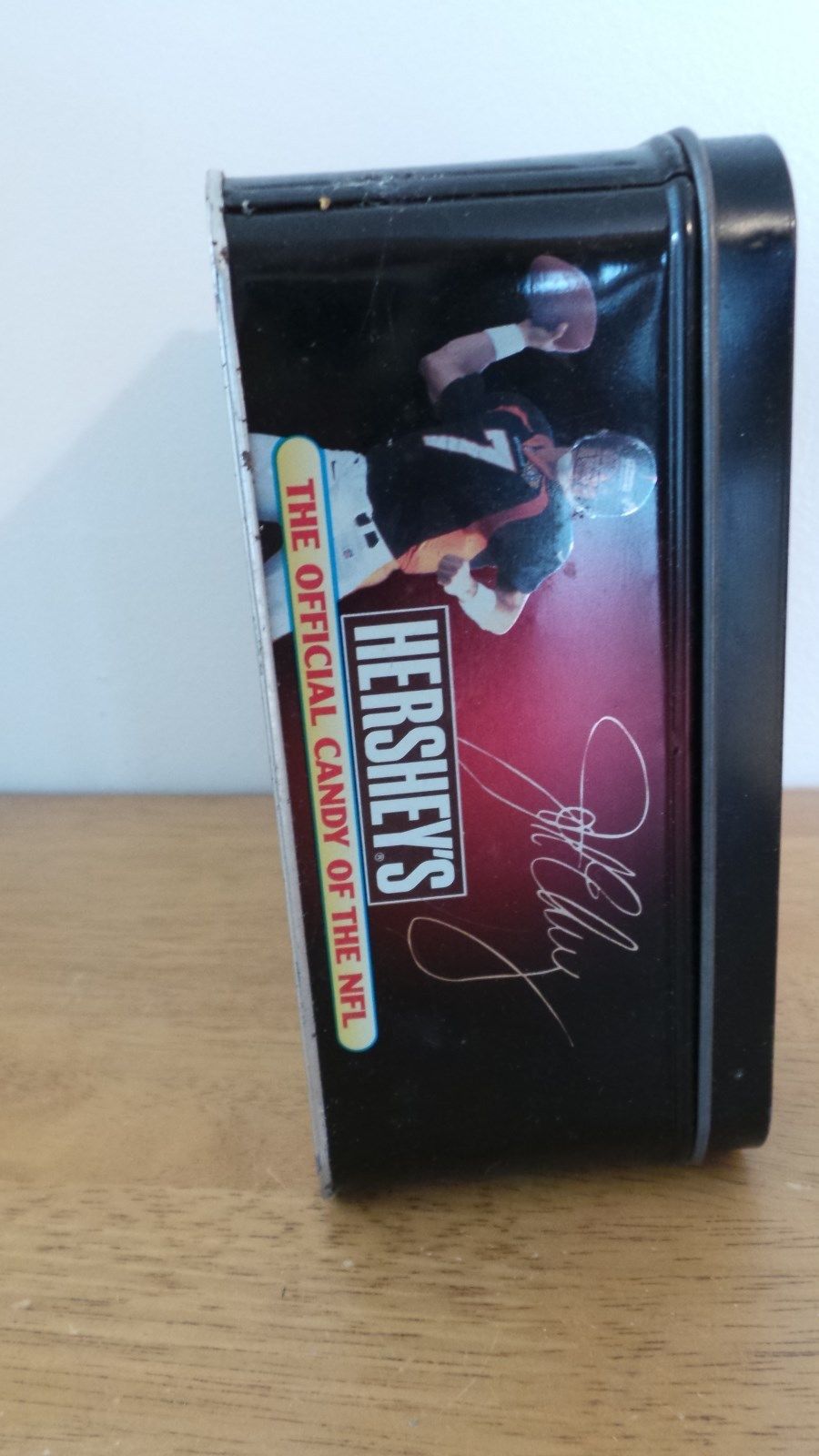 1990's Dan Marino, John Elway, Drew Bledsoe Hersheys Quarterback QB Club Tin