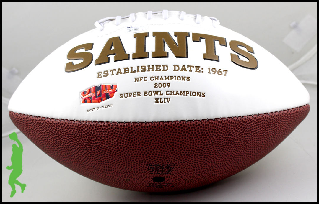 WILLIE SNEAD IV AUTOGRAPHED SIGNED NEW ORLEANS SAINTS FOOTBALL BALL JSA COA