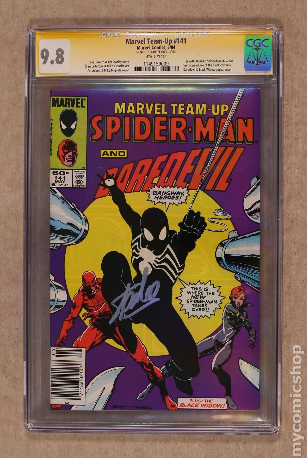 Marvel Team-Up (1972 1st Series) #141 CGC 9.8 SS 1149159009