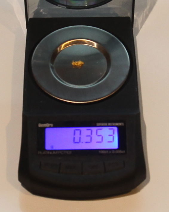 GOLD NUGGET 0.35 GRAMS (AUSTRALIAN NATURAL)