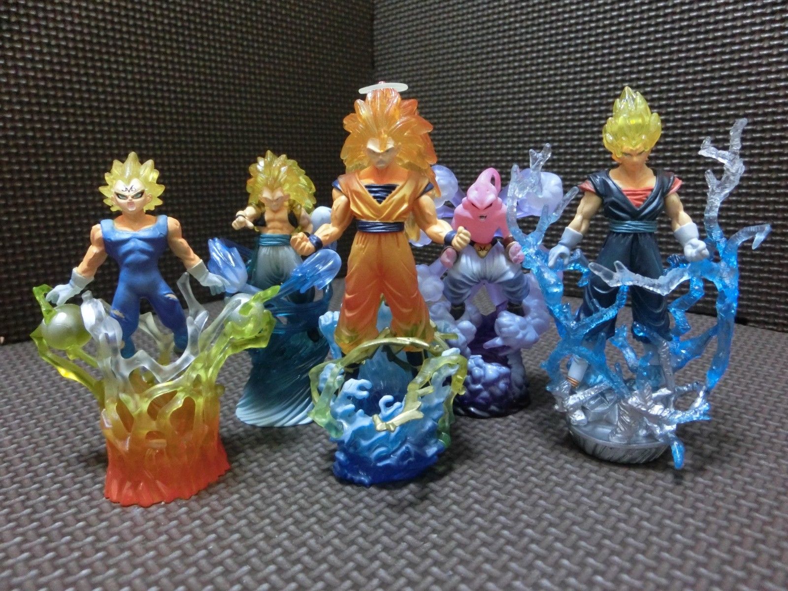 Dragon Ball Z "Mini Figure Set D" Japan 2007 Bandai Rare Otaku Gift Anime Manga