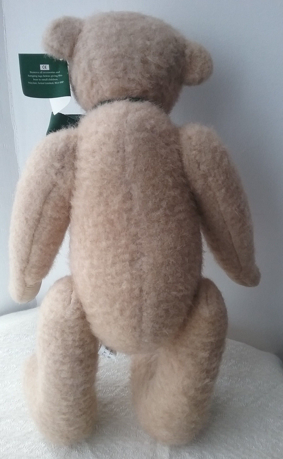 British artist Pam Howells plush teddy bear 'Harold' with tags, 16"