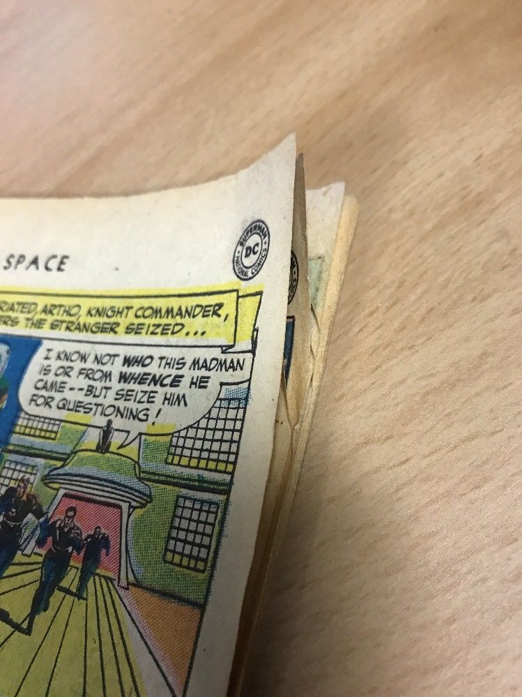 RARE GOLDEN AGE MYSTERY IN SPACE #4 COVERLESS But COMPLETE SOME TEARS