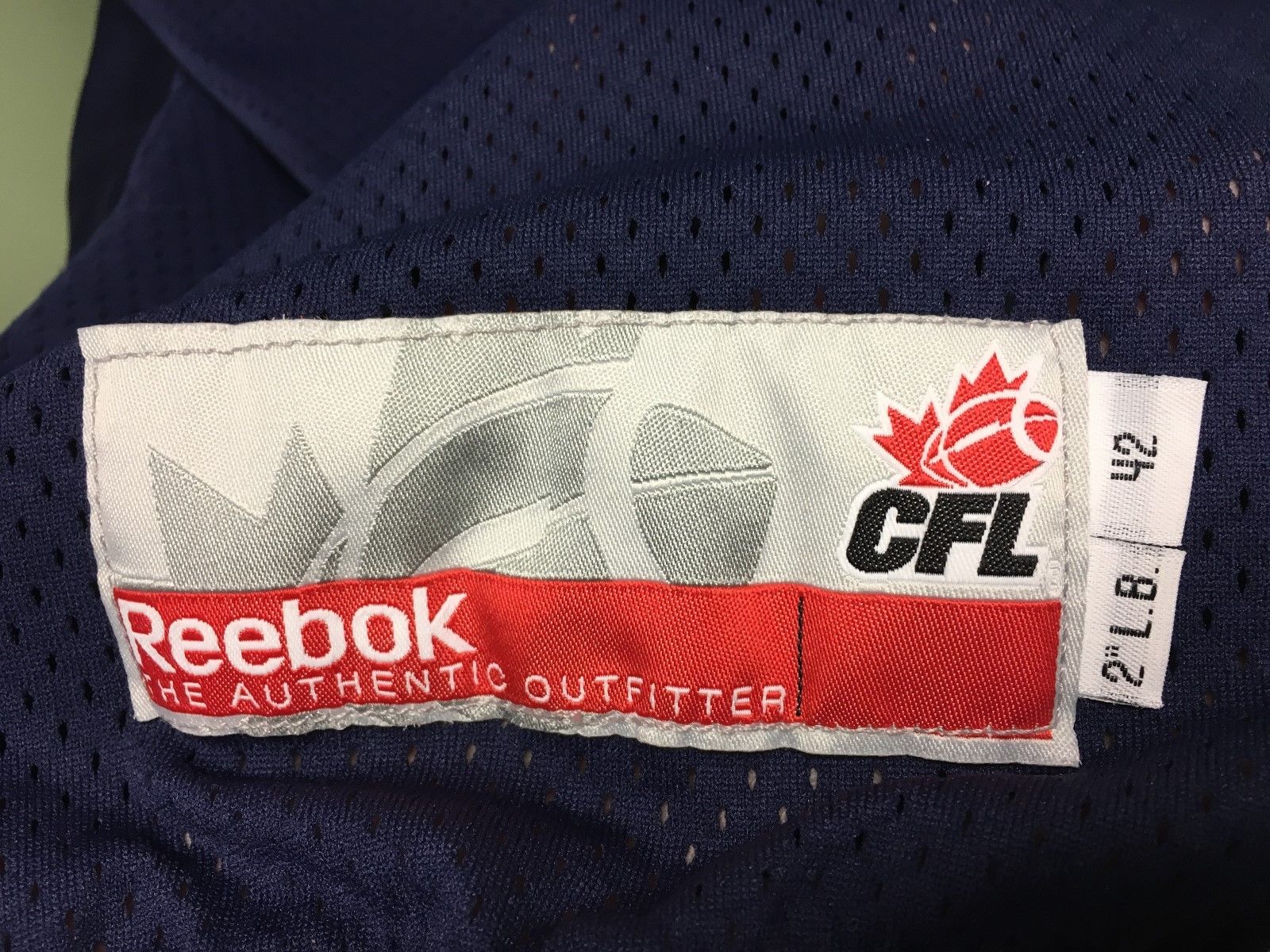 2013 Corey Greenwood Toronto Argonauts Authentic GAME USED CFL Football Jersey