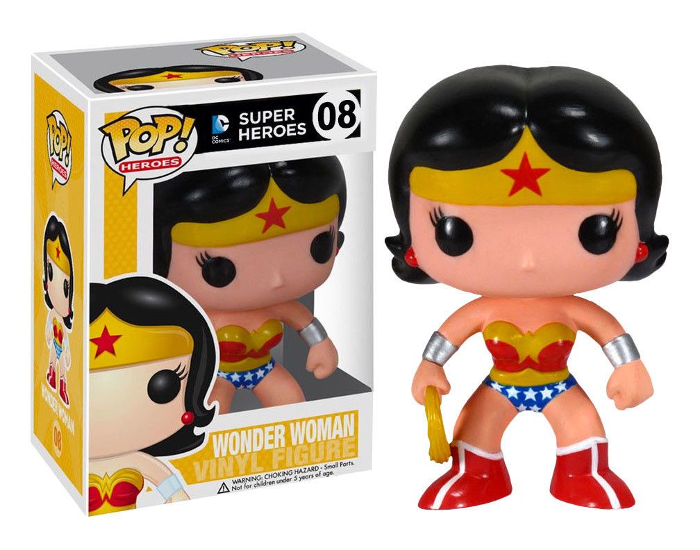 Funko Pop Heroes DC Universe: Wonder Woman Vinyl Action Figure Collectible Toy