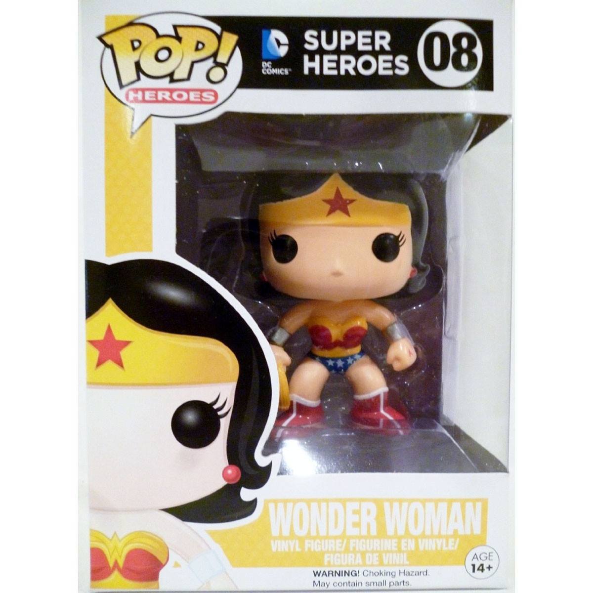 Funko Pop Heroes DC Universe: Wonder Woman Vinyl Action Figure Collectible Toy