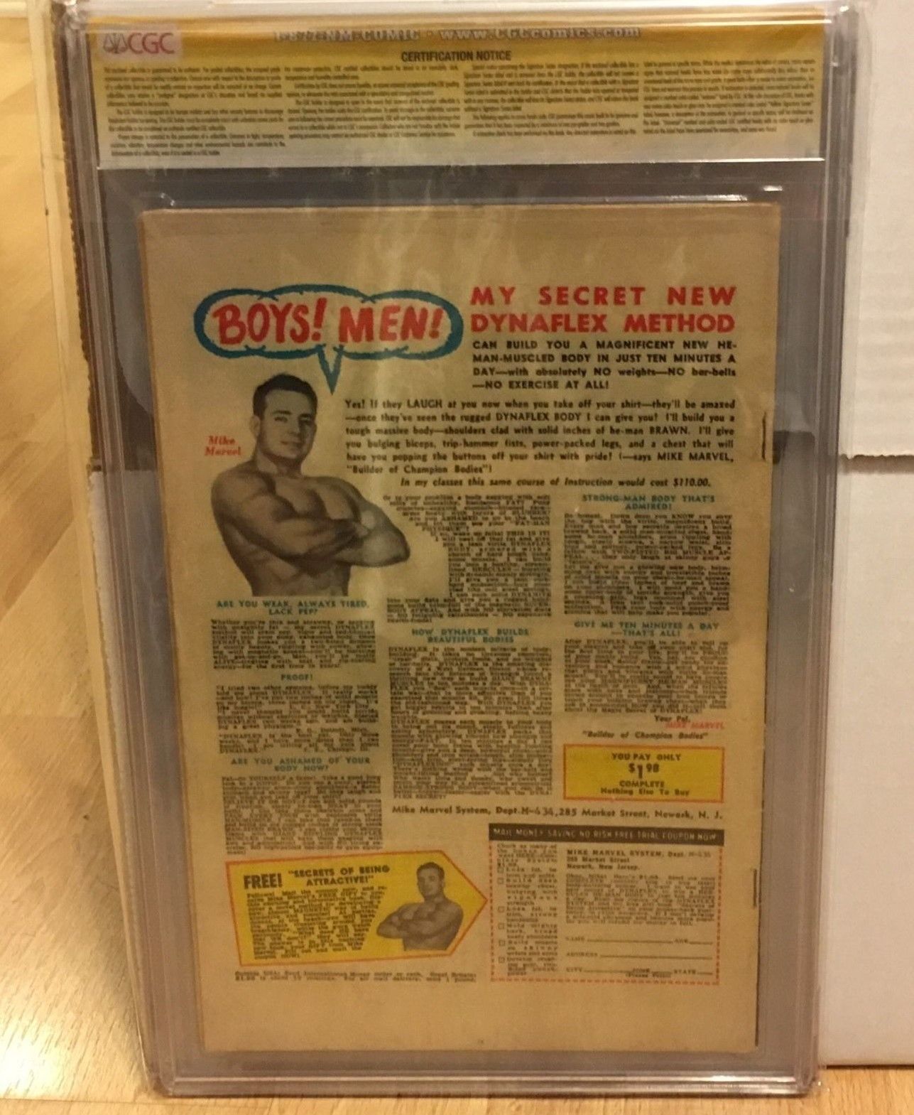 X-Men #10 (Mar 1965, Marvel) Stan Lee Signed CGC 4.5 Graded Silver Age 1st KAZAR