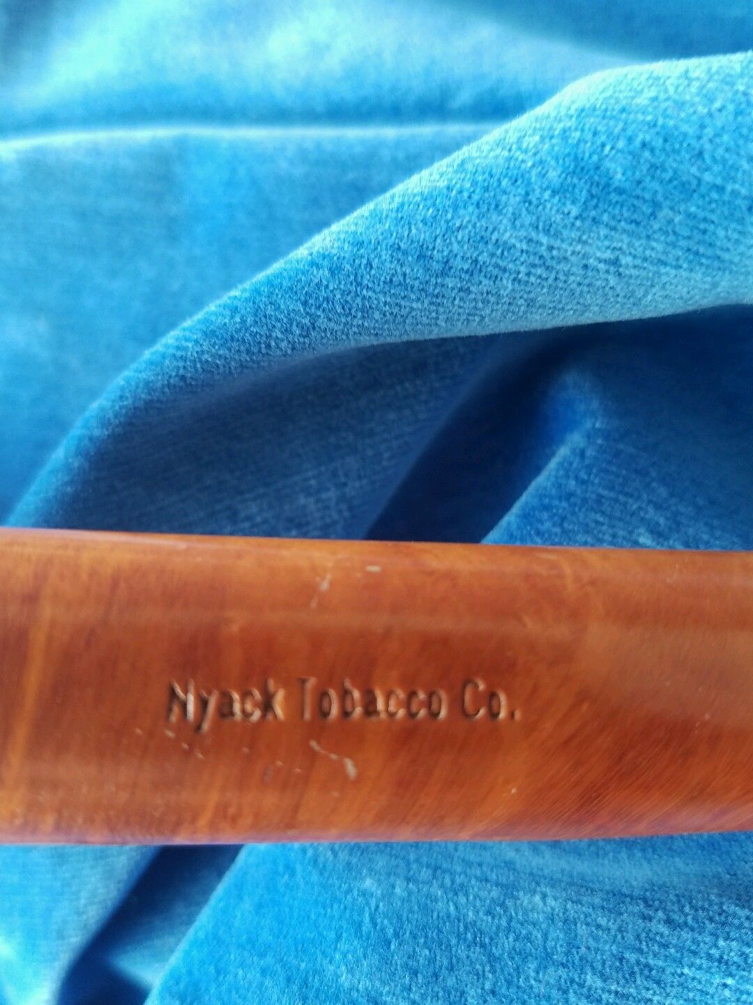 Vintage Nyack Tobacco Co Made in Italy Wood pipe New Rare and Collectible