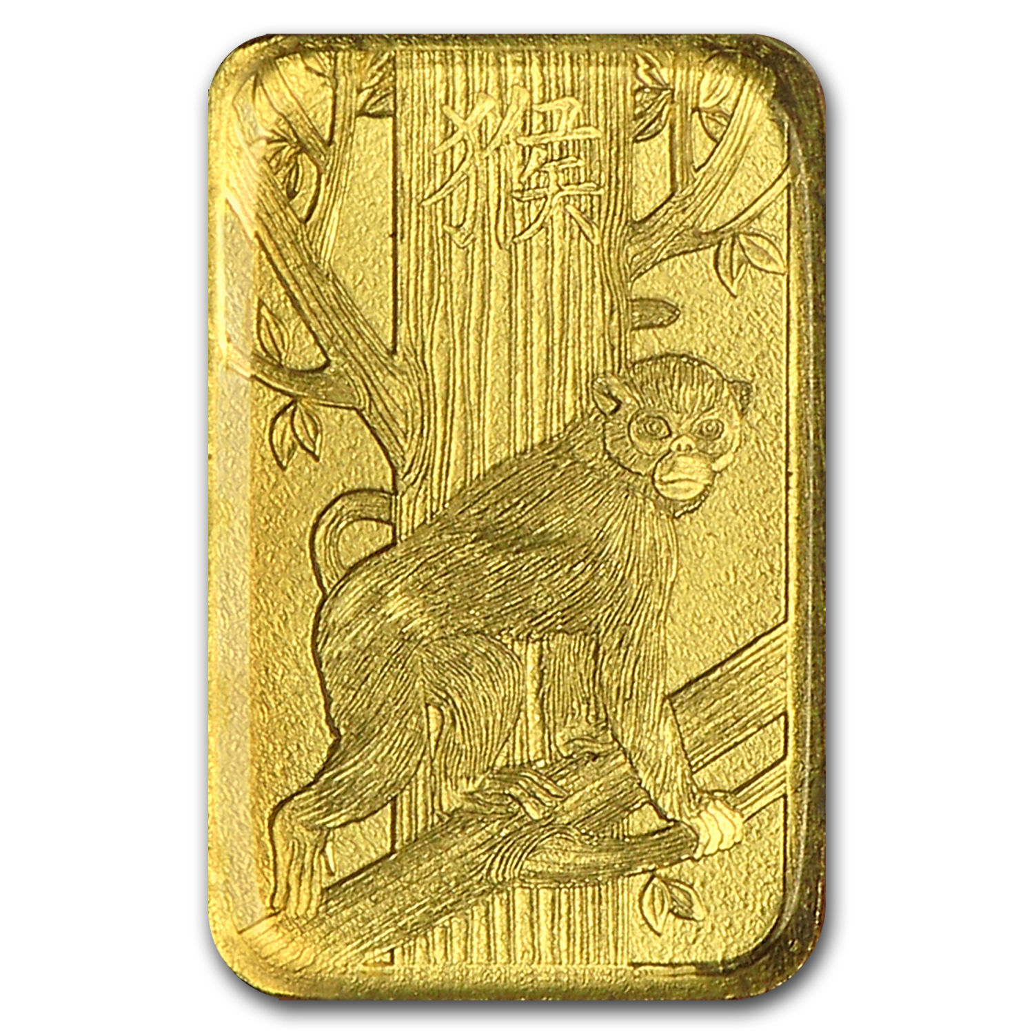 8x1 gram Gold Bar PAMP Suisse Lunar Monkey Multigram+8 (In Assay) - SKU #96833