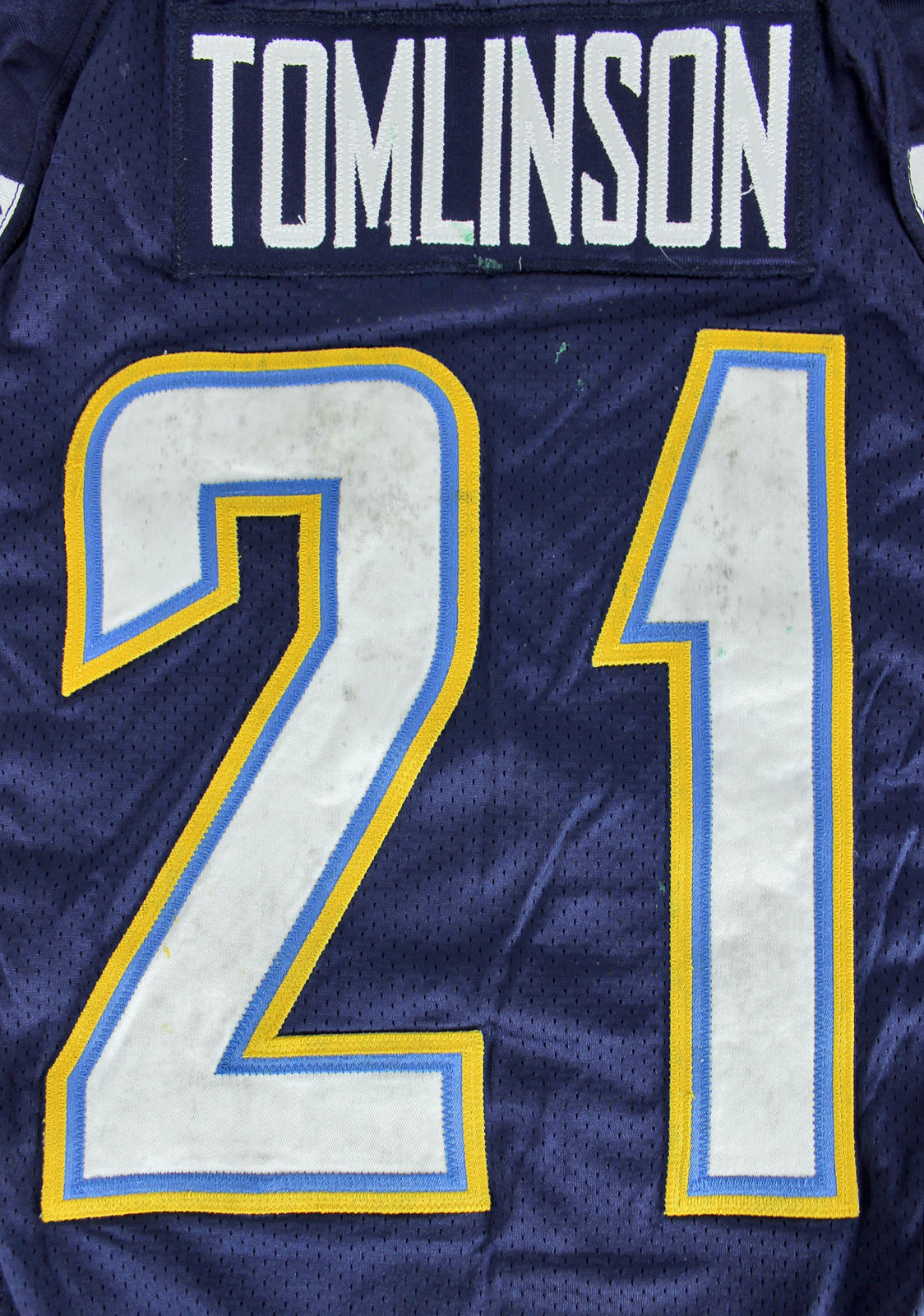 Chargers Ladanian Tomlinson 1/17/10 Playoffs vs Jets Game Used Uniform w/ LOA