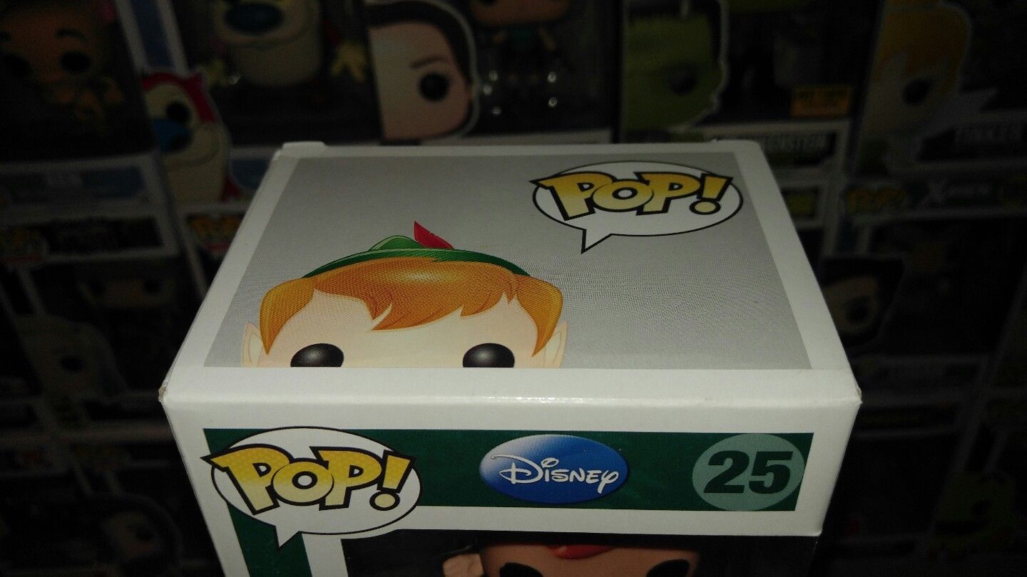 Funko Pop Disney PETER PAN Vinyl Figure 25 RARE RETIRED VAULTED