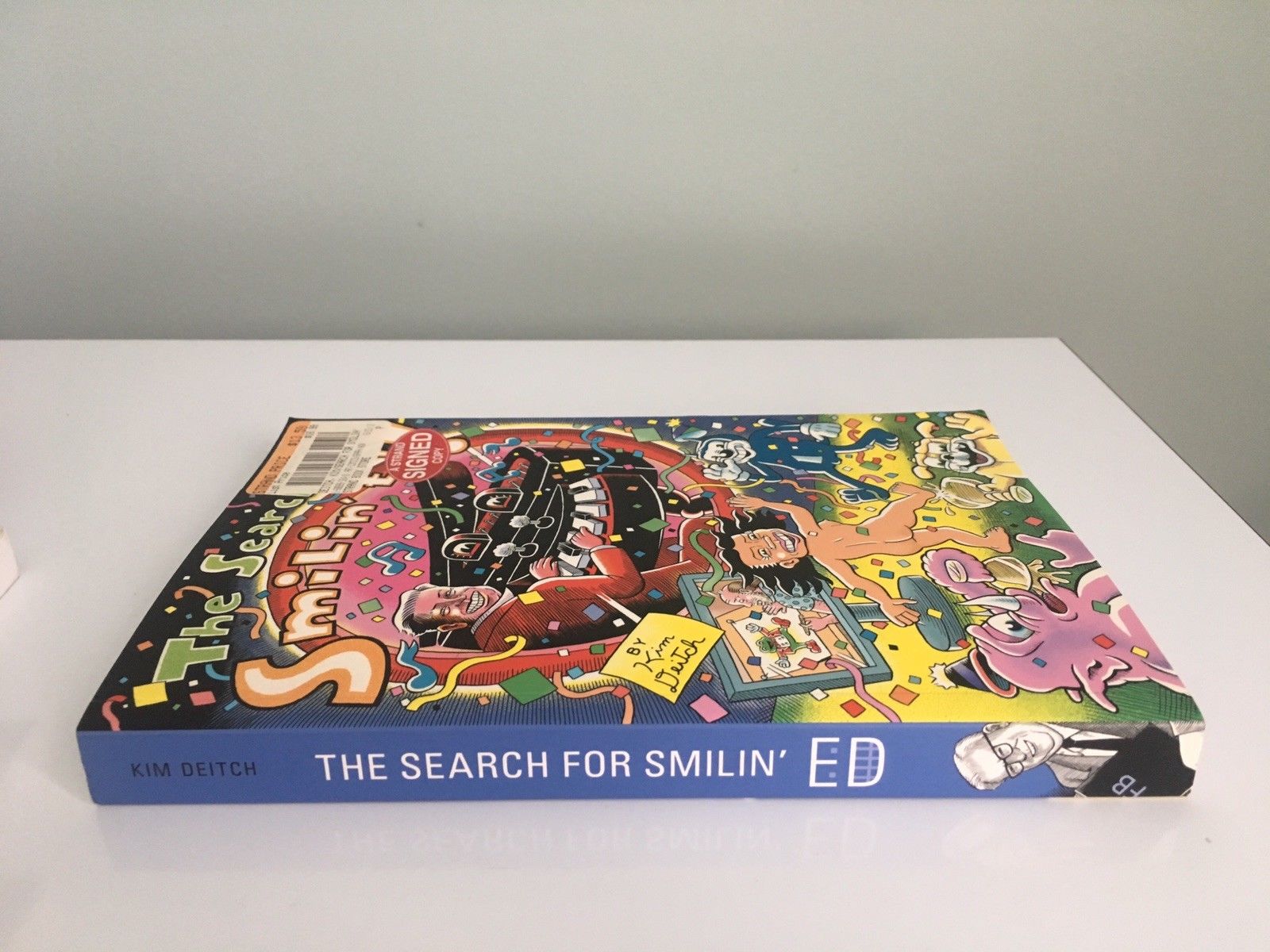 The Search for Smilin' Ed! SIGNED by Kim Deitch (April 2010 Fantagraphics Books)