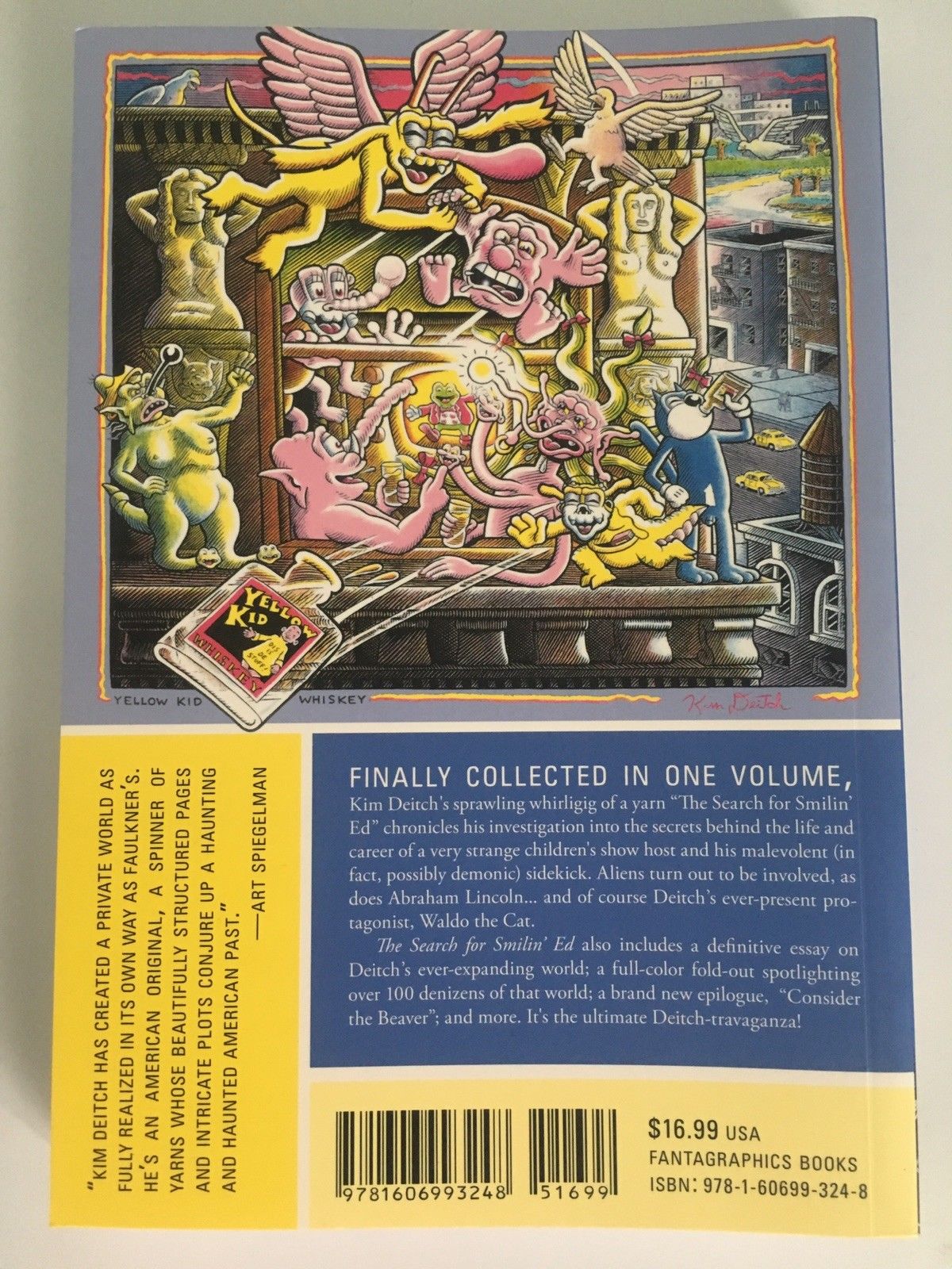 The Search for Smilin' Ed! SIGNED by Kim Deitch (April 2010 Fantagraphics Books)