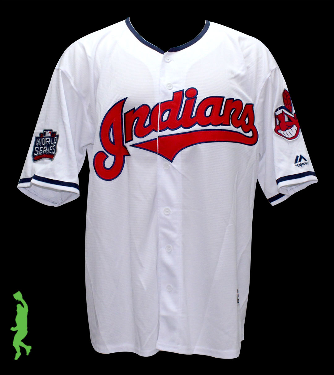 JASON KIPNIS AUTOGRAPHED SIGNED CLEVELAND INDIANS BASEBALL JERSEY JSA COA