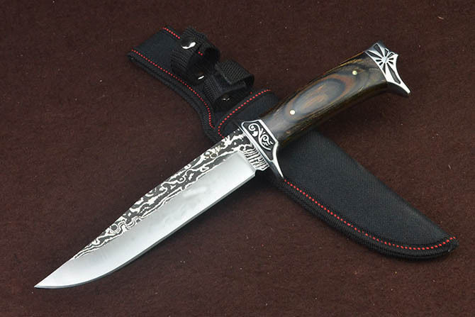 Collection Carve patterns designs Tactical Bowie Knives Survival Hunting Knife