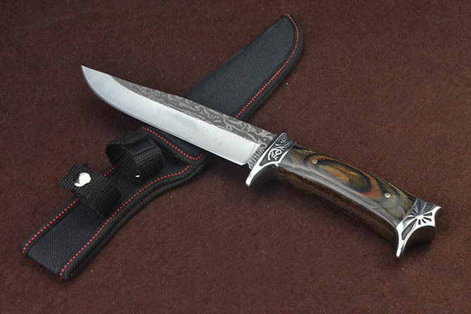 Collection Carve patterns designs Tactical Bowie Knives Survival Hunting Knife