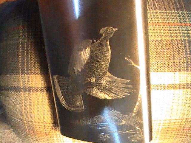 8OZ WHISKEY FLASKS AVAILABLE CUSTOM HAND ENGRAVED SHARK, ALLIGATOR , PHEASANT