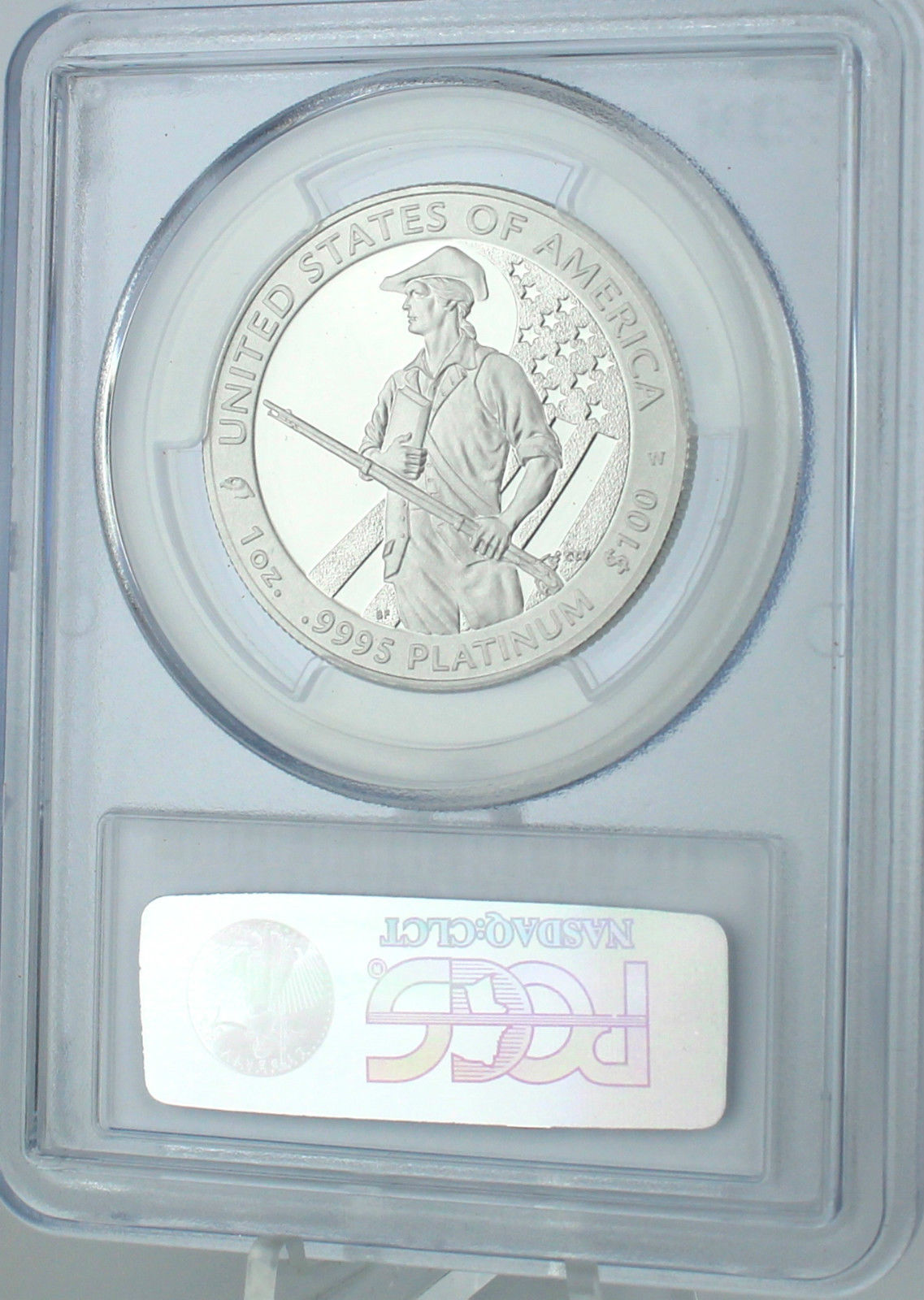 2012W $100 American Eagle Statue of Liberty 1 oz Platinum Proof Coin PCGS PR69DC