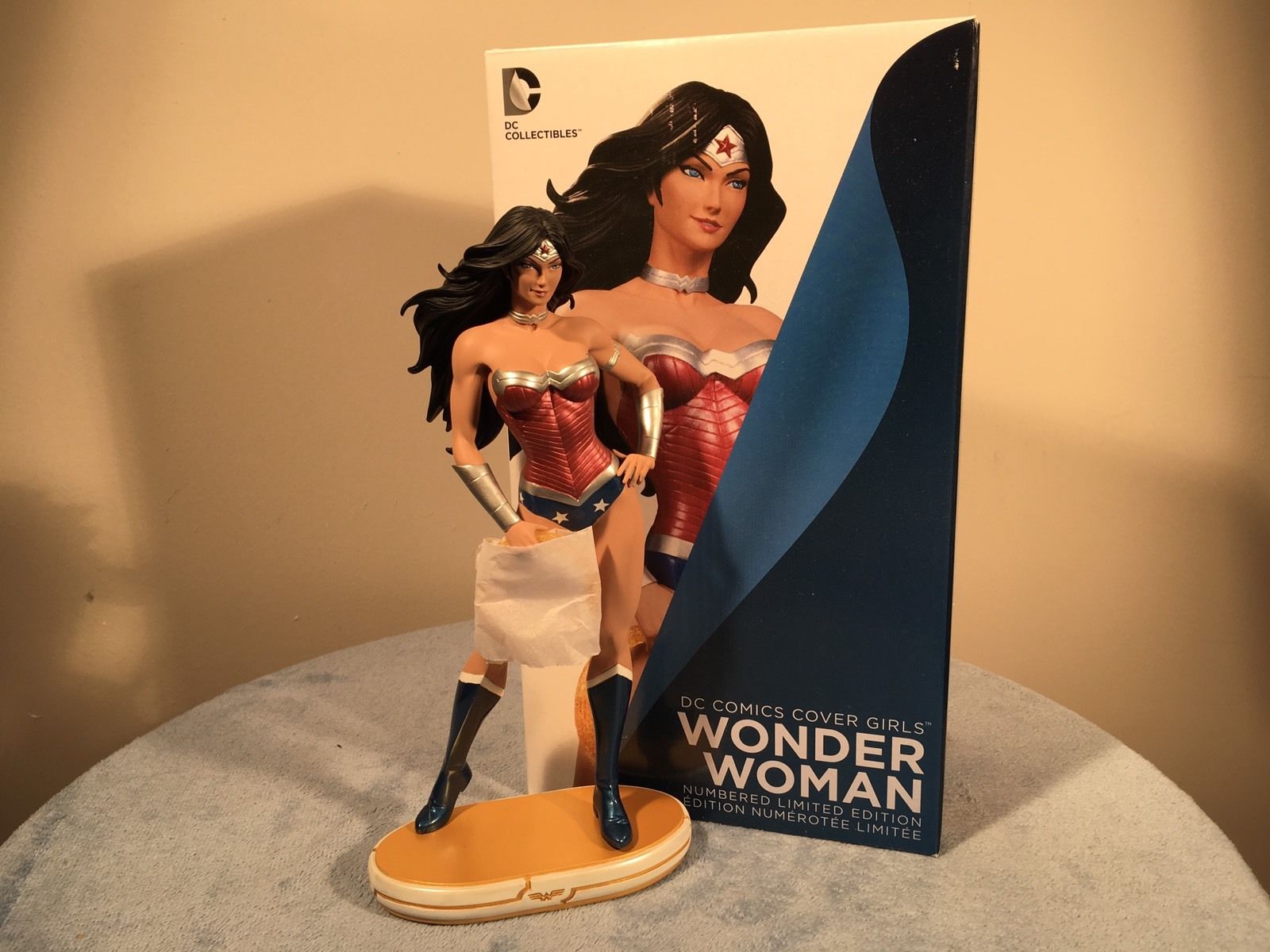 DC COMICS COVER GIRLS WONDER WOMAN STATUE DC Collectibles Artgerm NEW 10 Inches