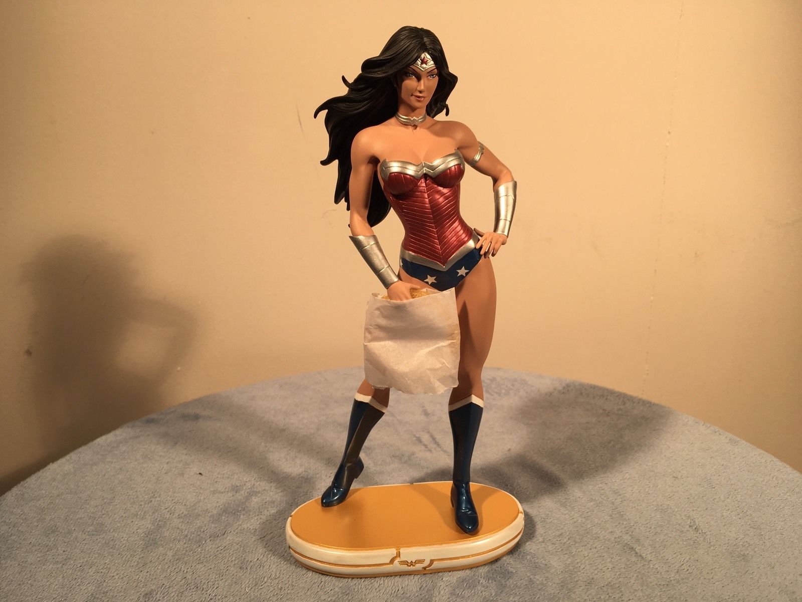 DC COMICS COVER GIRLS WONDER WOMAN STATUE DC Collectibles Artgerm NEW 10 Inches