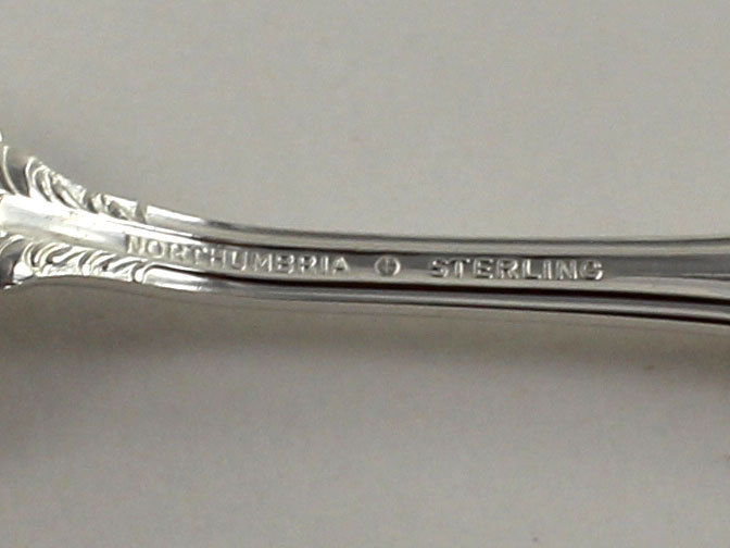 Northumbria Cello Sterling Silver Demitasse Spoons - Set of 8 - No Monograms