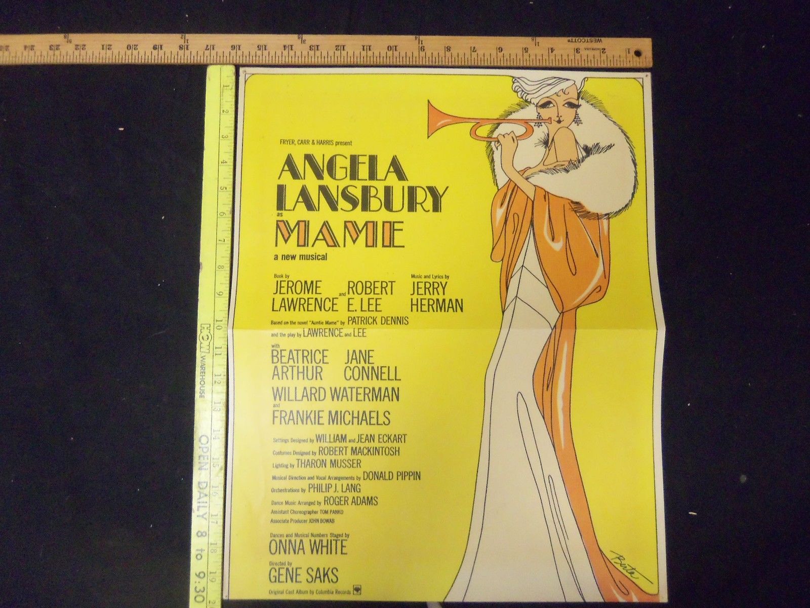 ANGELY LANDSBURY MAME & GYPSY THEATRE POSTERS - LOT OF 3 - P 273