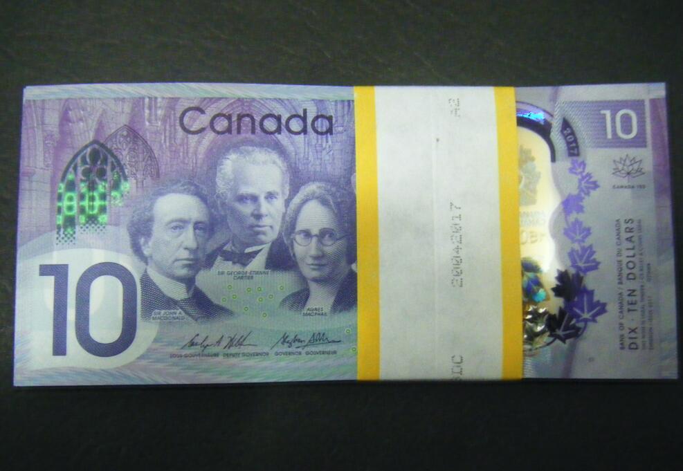 Canada 150th Anniversary $10 GEM UNC new polymer paper money Bank Note bill