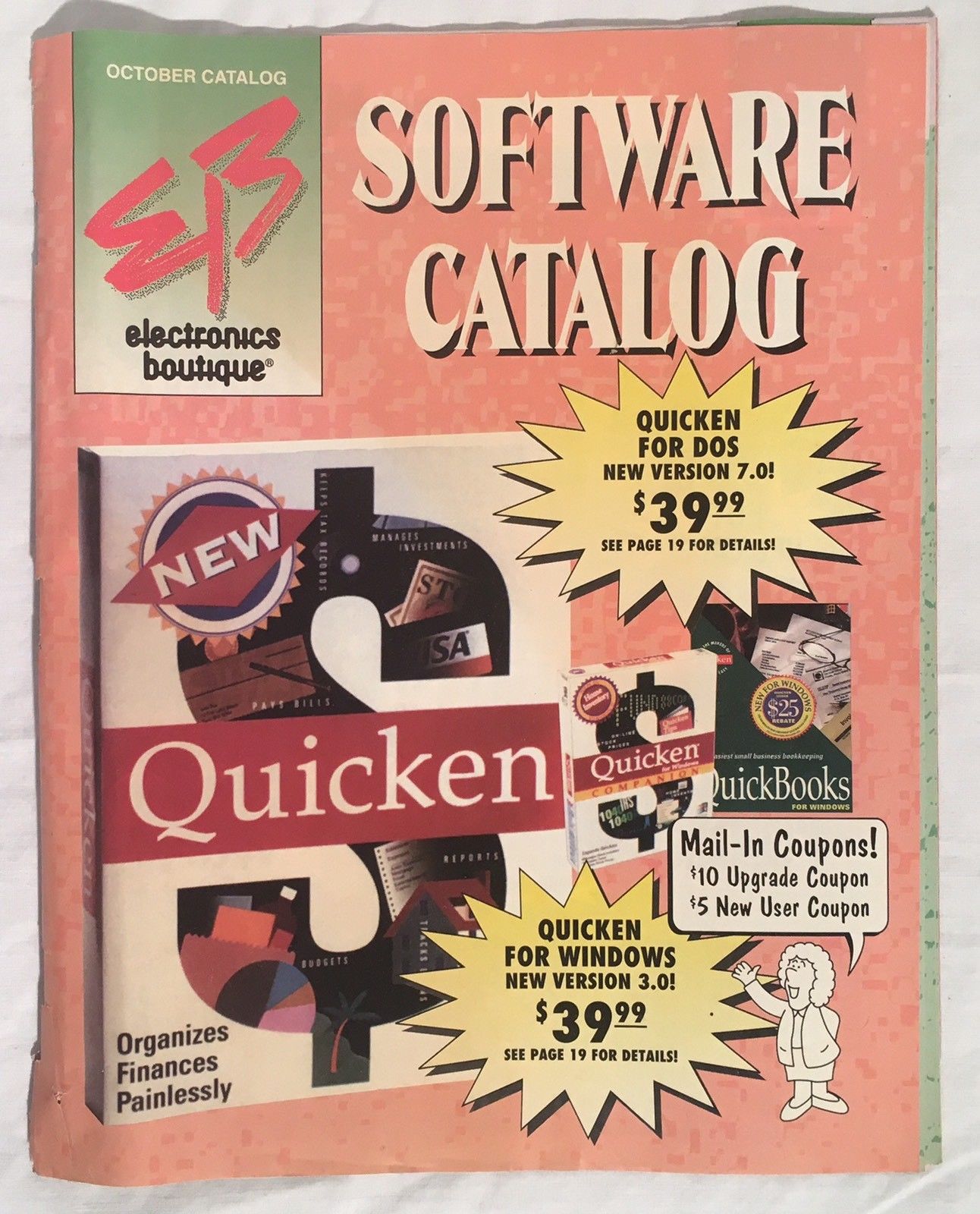 Vintage October 1993 ELECTRONICS BOUTIQUE EB Video Game & Software Catalog SNES