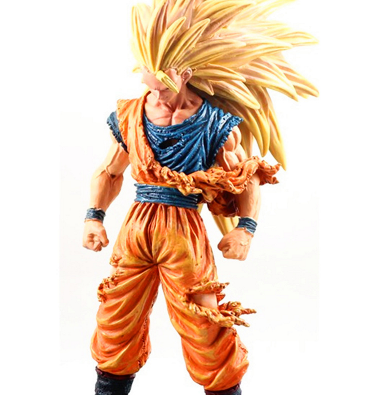 Anime Dragon Ball Z Super Saiyan Son Goku 3 PVC Action Figure Collectible Toy