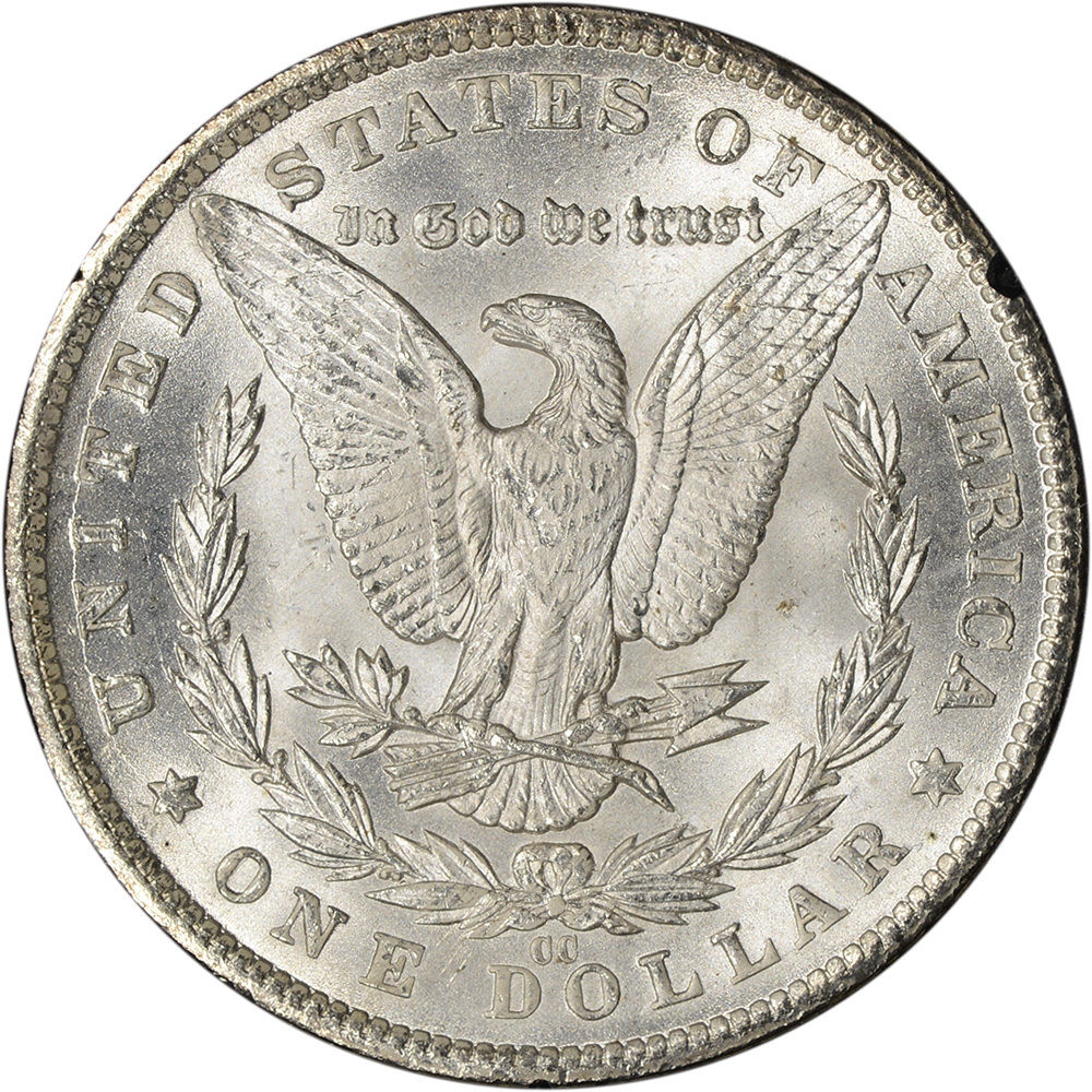 1881-CC US Morgan Silver Dollar $1 - GSA Holder - Uncirculated Grade