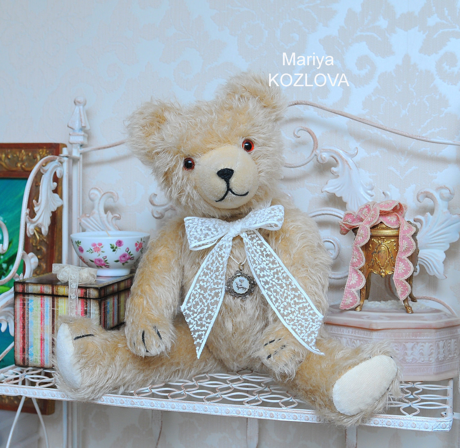 PDF Sewing Pattern Antique 1930 Teddy Bear 20 inch (50cm) KOZLOVA Artist design