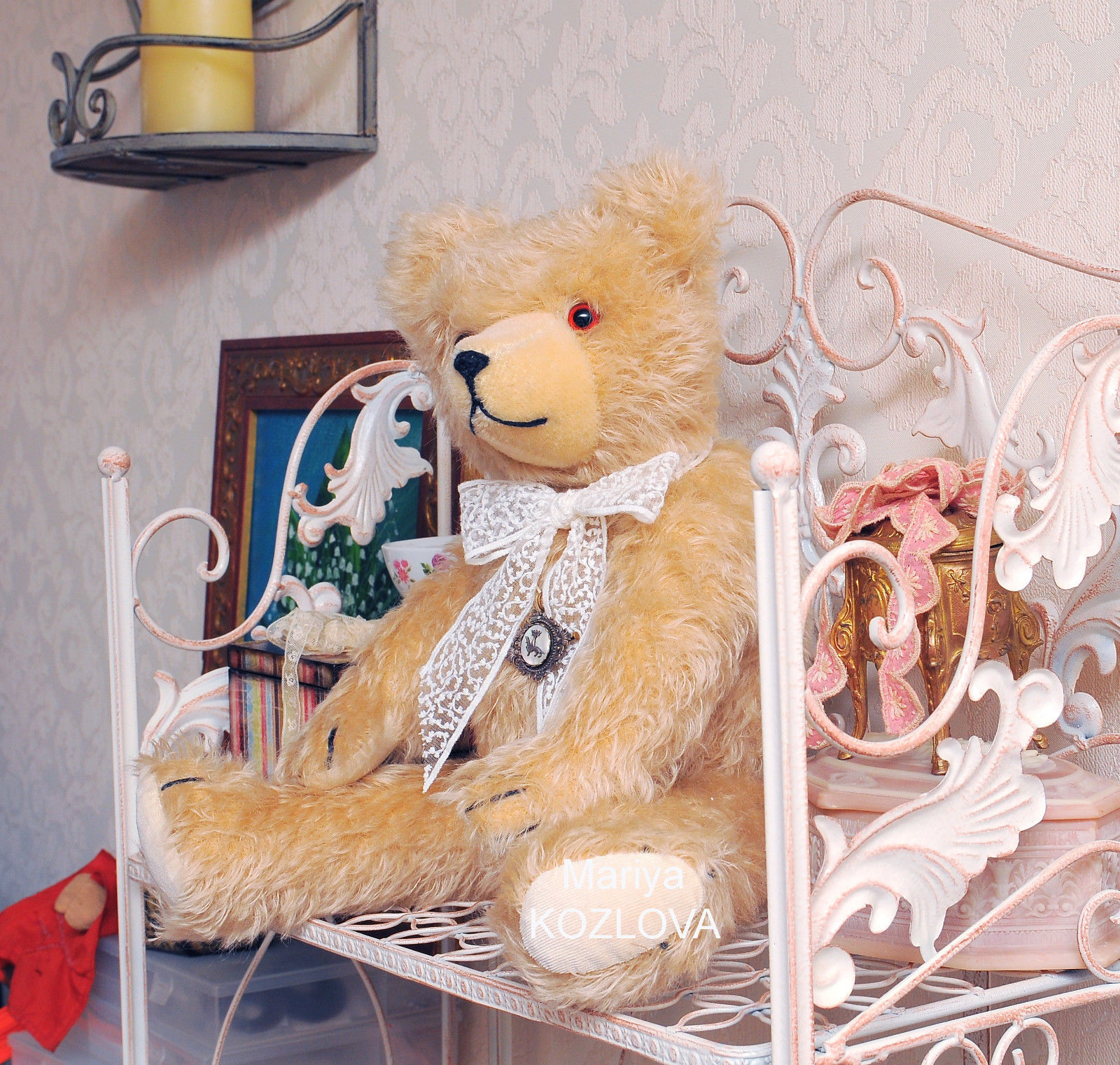 PDF Sewing Pattern Antique 1930 Teddy Bear 20 inch (50cm) KOZLOVA Artist design