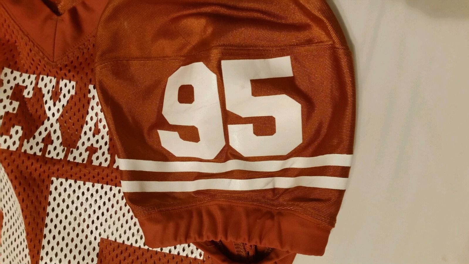 Texas Longhorns Football Jersey (Rare NIKE Generation 1) - Game Worn - Game Used