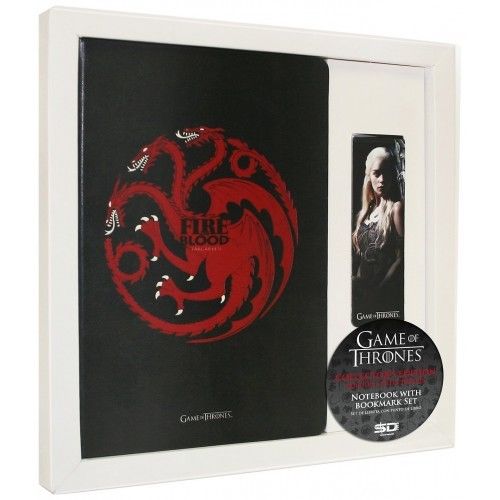 Game Of Thrones Targaryen Notepad & Magnetic Bookmark Set