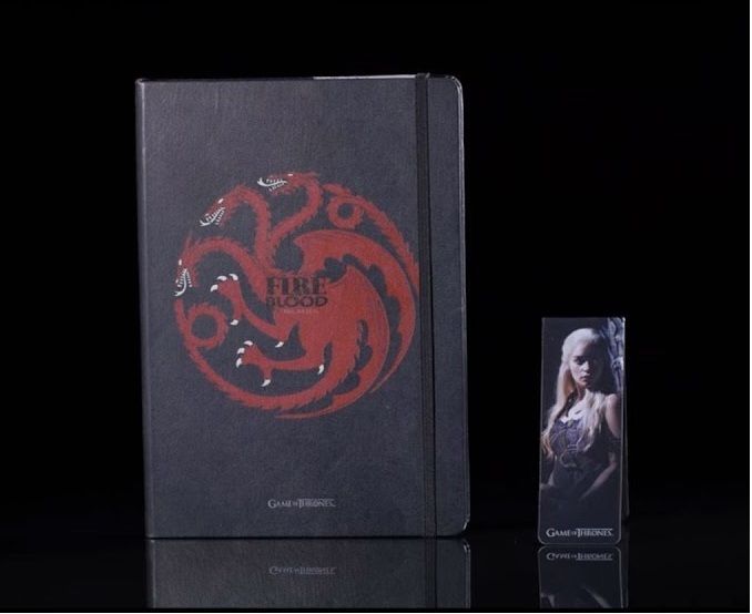 Game Of Thrones Targaryen Notepad & Magnetic Bookmark Set