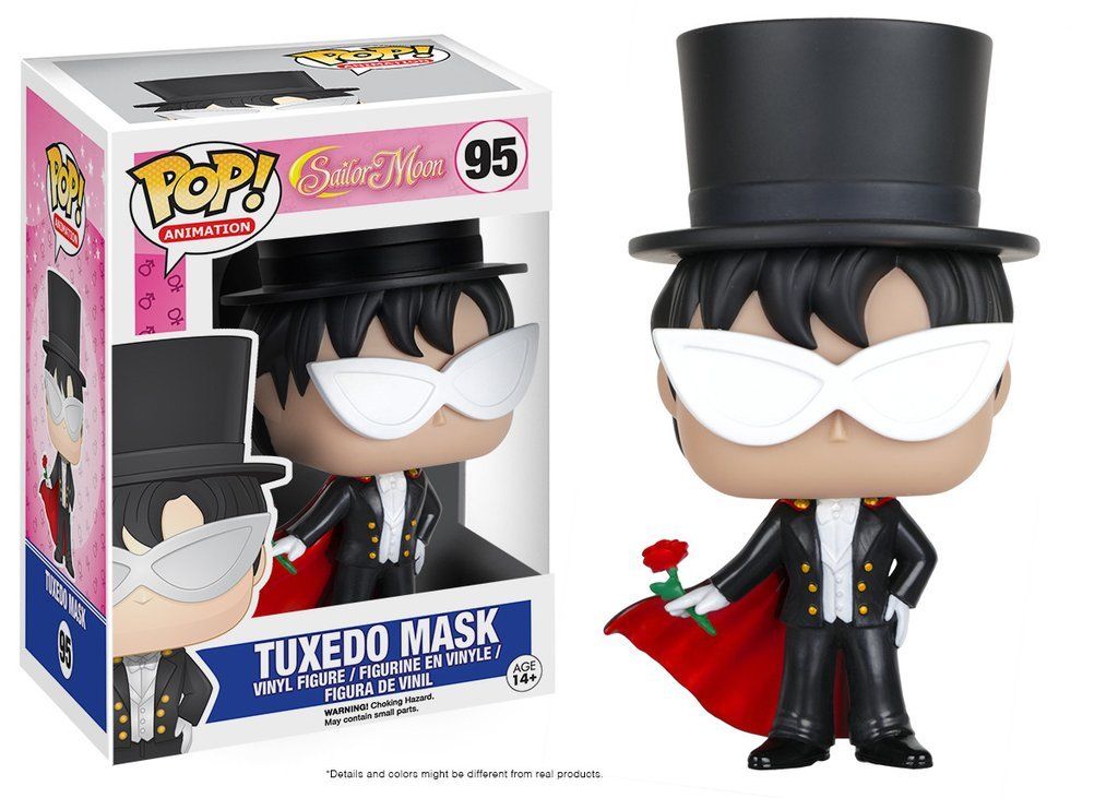 Funko Pop Animation Anime Sailor Moon - Tuxedo Mask Vinyl Figure Collectible Toy