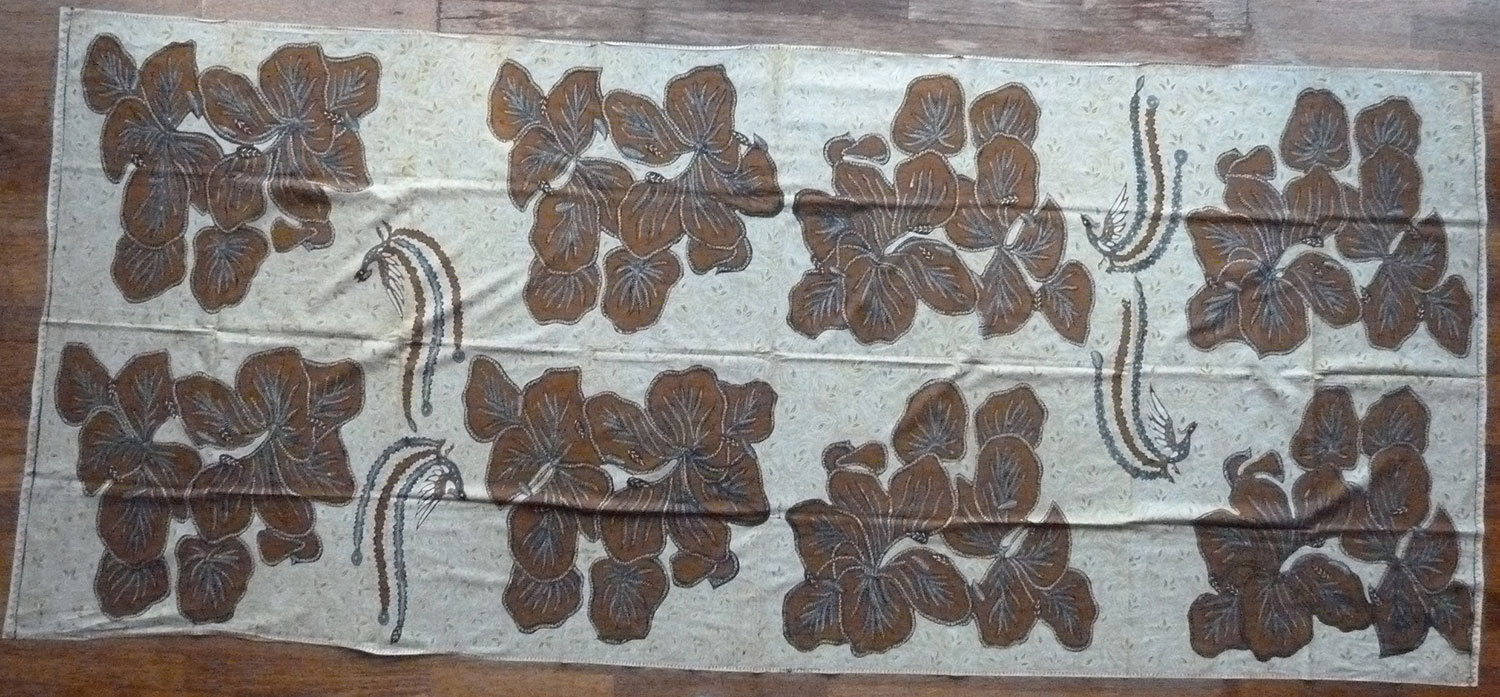 Fully Handmade Old Indonesian Kain Batik Tuli Textile