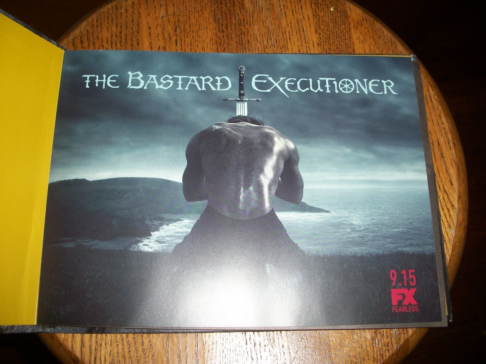 THE BASTARD EXECUTIONER Press Promo Book Only Kurt Sutter Season 1