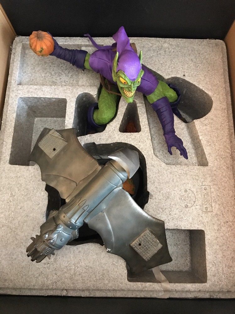 SIDESHOW GREEN GOBLIN PREMIUM FORMAT STATUE 1/4 SCALE ORIGINAL MINT