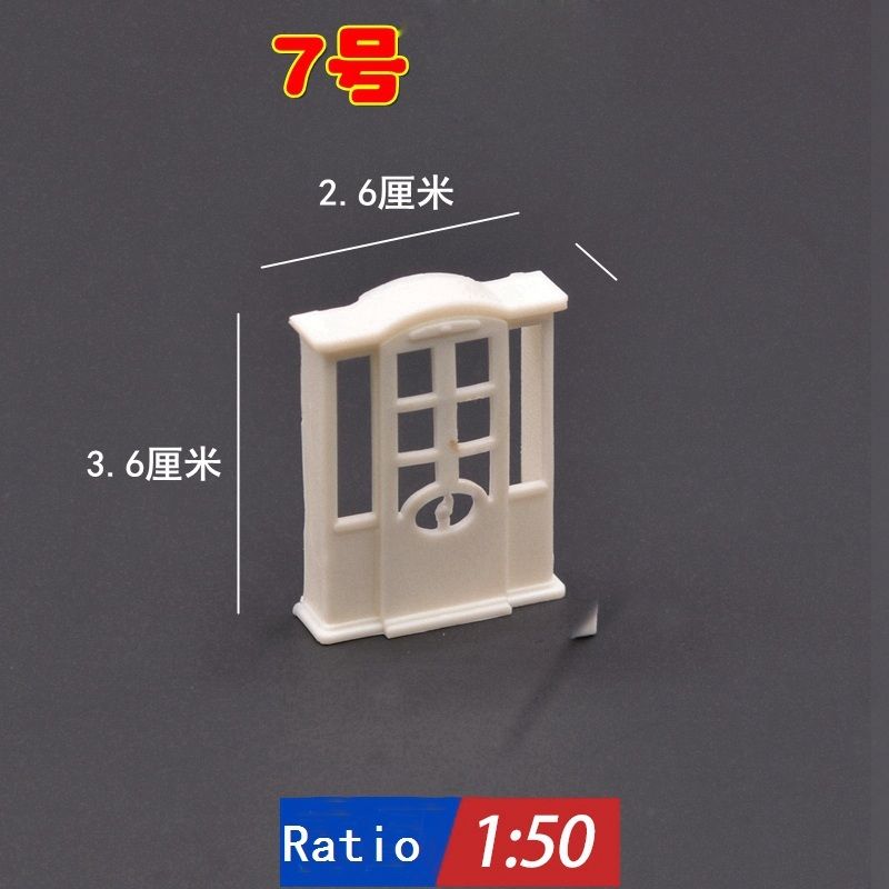 1 X Miniature Dollhouse Furniture Plastic Chest Cabinet Cupboard Model DIY Craft