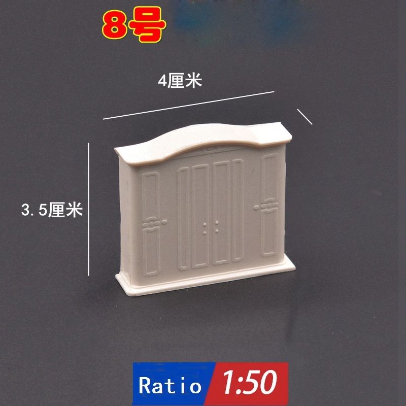 1 X Miniature Dollhouse Furniture Plastic Chest Cabinet Cupboard Model DIY Craft