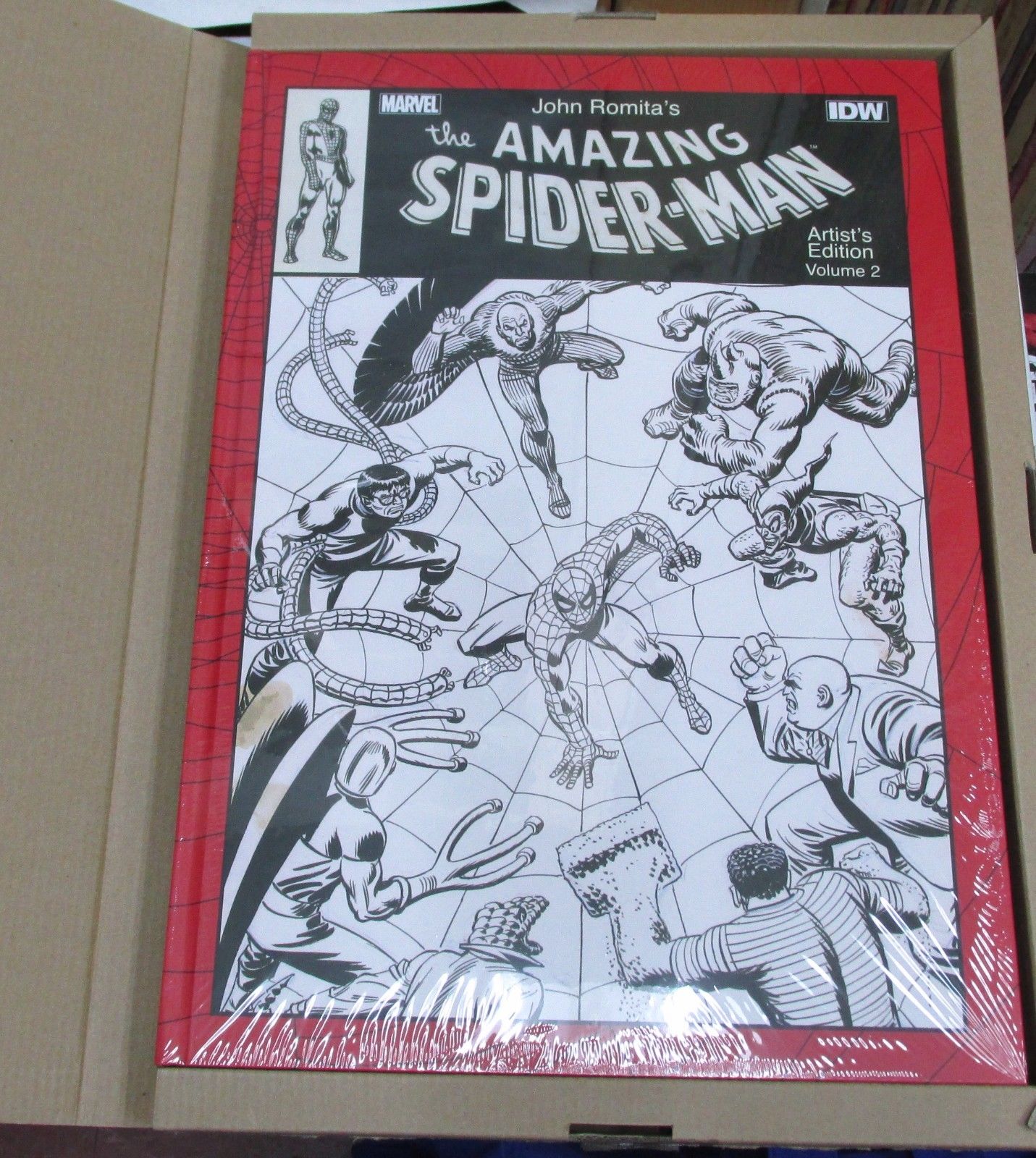 IDW Artist's Edition AMAZING SPIDER-MAN John Romita Vol 2 NEW HC NEW LQQK