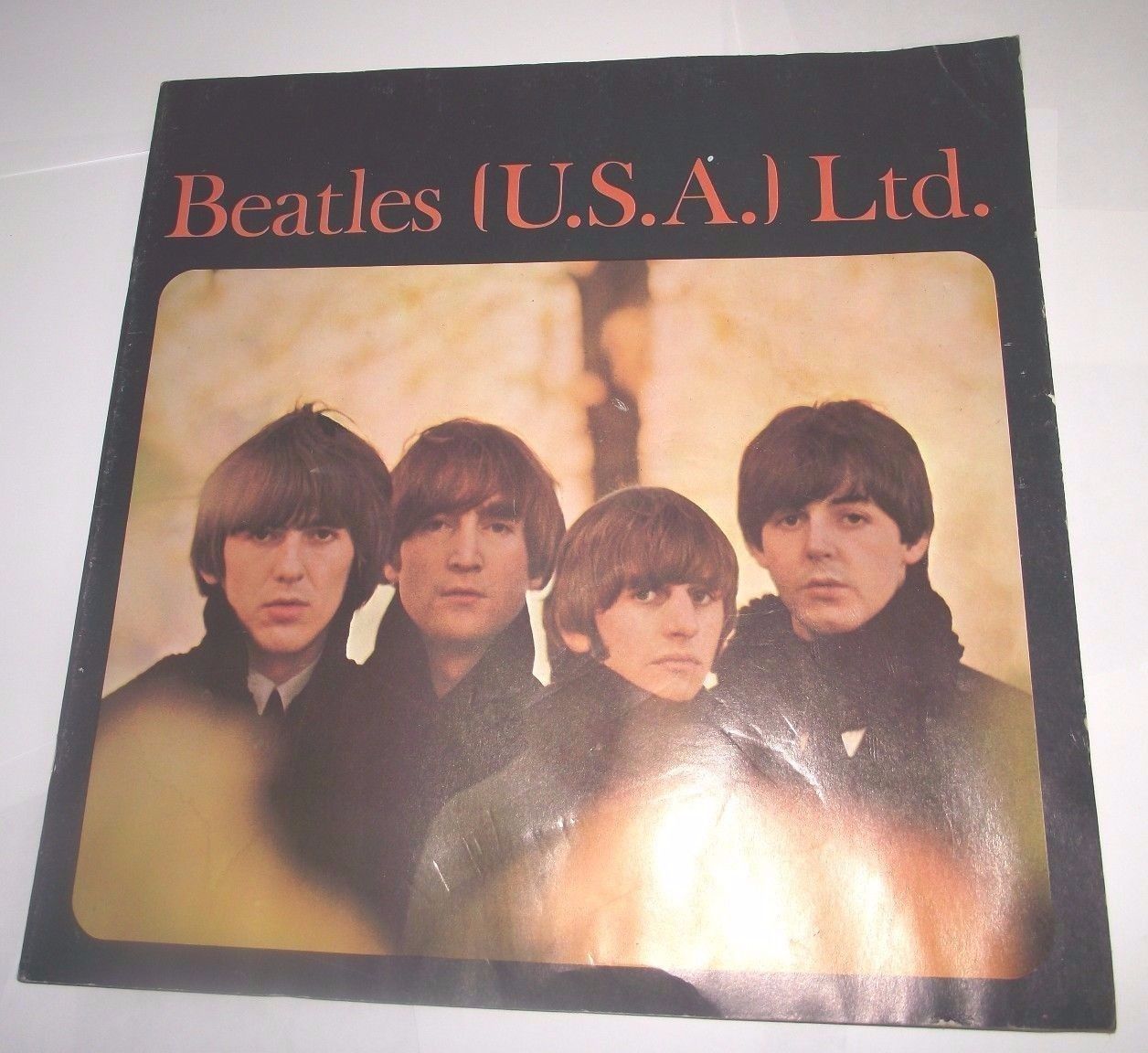 The Beatles 1965 ORIGINAL CONCERT TOUR PROGRAM Vintage  USA LIMITED.