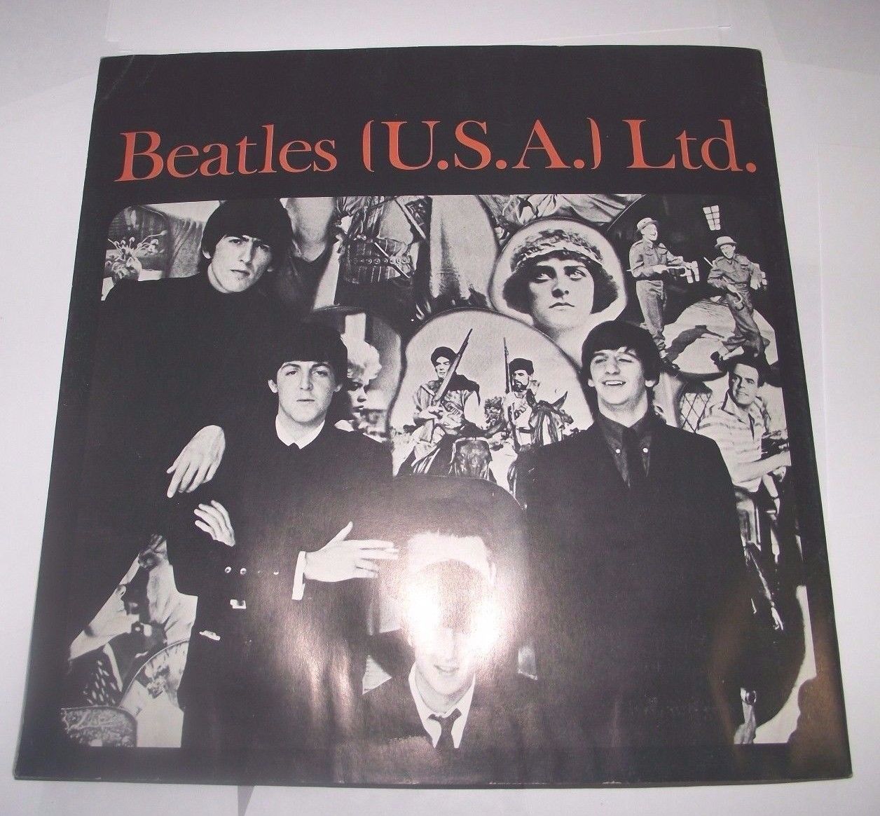 The Beatles 1965 ORIGINAL CONCERT TOUR PROGRAM Vintage  USA LIMITED.