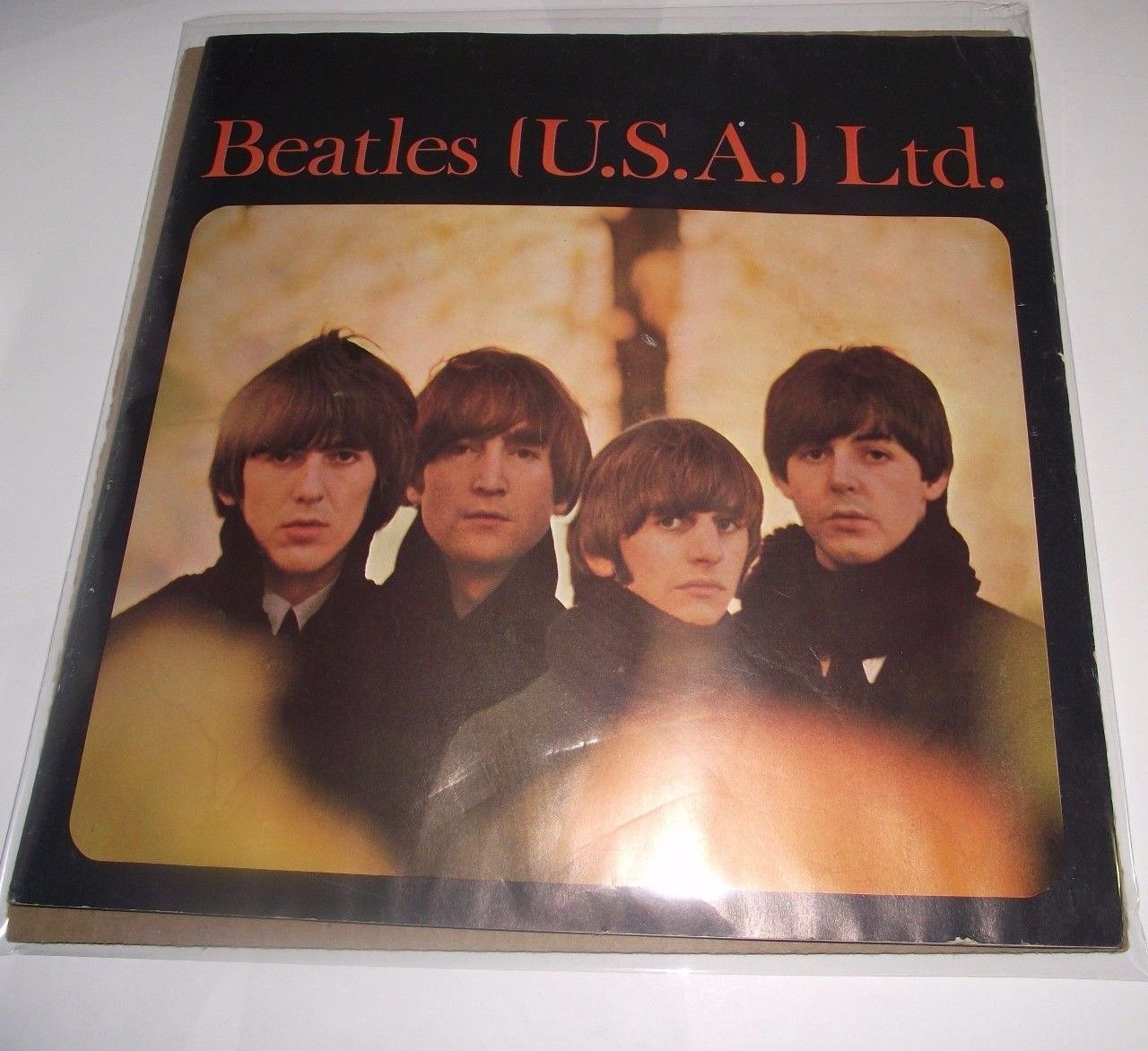 The Beatles 1965 ORIGINAL CONCERT TOUR PROGRAM Vintage  USA LIMITED.